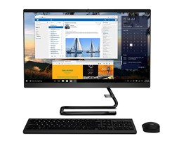 Picture of Lenovo IdeaCentre  23.8-inch FHD A340-24IWL F0E800Y8IN Intel Core i3-10110U / 8GB DDR4 / 512GB SSD M.2 2280 PCIe NVMe / Integrated Intel UHD Graphics / MS  Office Home & Student 2021 / Windows 11 + Wireless Keyboard / Mouse / 1 Year Warranty